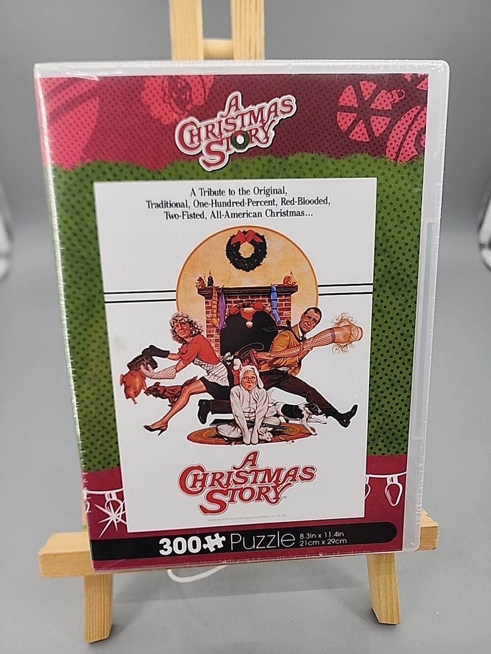 A Christmas Story The Movie 300 Piece Puzzle 8.3”x11.4” AQUARIUS NEW